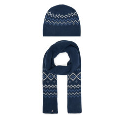 Guess Set berretto e sciarpa Guess W5PZ18 Z3LQ0 Blu scuro
