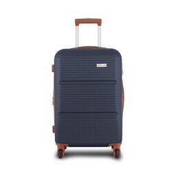 Semi Line Среден твърд куфар Semi Line T5642-4 Тъмносин