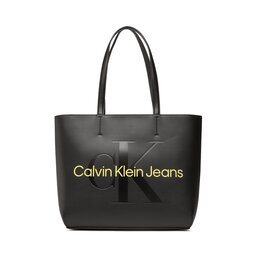 Calvin Klein Jeans Handtasche Calvin Klein Jeans Sculpted Shopper 29 Mono K60K610276 0GN