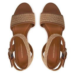 

Еспадрильї Tommy Hilfiger Th Rope High Wedge Sandal FW0FW07926 Neutral 0F4, Бежевий