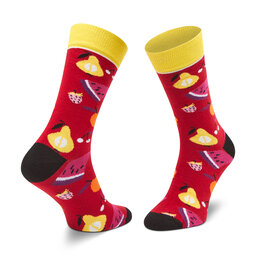 

Високі чоловічі шкарпетки Dots Socks D20WF-SX-023-X Червоний
