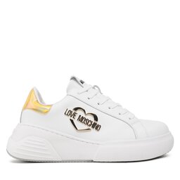 

Снікерcи LOVE MOSCHINO JA15105G1HIA510A Bian/Plat, Білий
