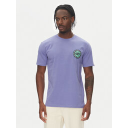Quiksilver Quiksilver Majica Circle Back Ss EQYZT08054 Vijolična Regular Fit