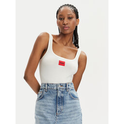 HUGO Hugo Τοπ Red Label 50469665 Μπεζ Slim Fit