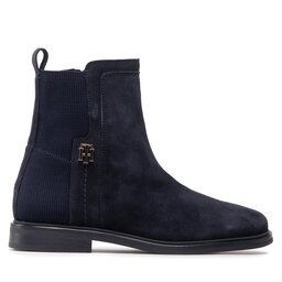 

Ботильйони Tommy Hilfiger Essentials Flat Boot FW0FW06740 Desert Sky DW5, Cиній