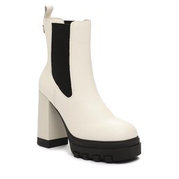 Tommy Jeans Боти Tommy Jeans Tjw High Heel Chelsea EN0EN02306 Rich Cream YA6