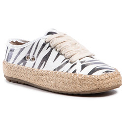 EMU Australia Espadrilles EMU Australia Agonis Zebra Teens T12573 Coconut/Blanc Coco