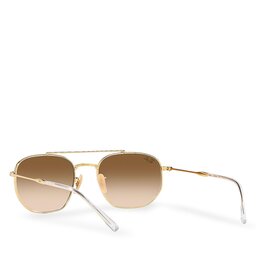 

Сонцезахисні окуляри Ray-Ban 0RB3707 001/51 Arista/Clear Gradient Brown, Коричневий