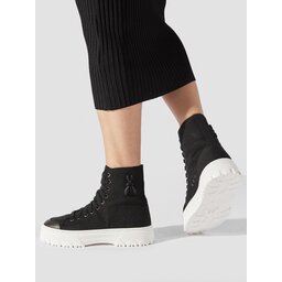 Patrizia Pepe Schnürschuhe Patrizia Pepe 8Z0001/A040-X1SZ Schwarz