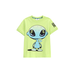 Coccodrillo Coccodrillo Camiseta WC5143203CBK Verde Regular Fit