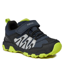 Geox Laisvalaikio batai Geox J Magnetar Boy B Abx J263ZB 0CEFU C0749 S Navy/Lime