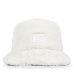 Tommy Jeans Pălărie Tommy Jeans Tjw Fuzzy Rev. Bucket Hat AW0AW15459 Ecru And Silver Grey YBL
