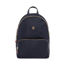 Tommy Hilfiger Kuprinės Tommy Hilfiger Poppy Th Backpack AW0AW15641 Space Blue DW6