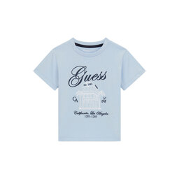 Guess Guess Футболка N6GI00 K8HM4 Блакитний Regular Fit