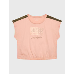 Guess Guess Póló J3GI11 K8HM3 Rózsaszín Boxy Fit