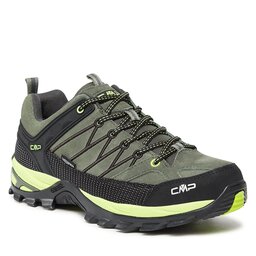 CMP Scarpe da trekking CMP Rigel Low Trekking Shoes Wp 3Q13247 Kaki-Acido 02fp