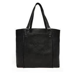 Pepe Jeans Handtasche Pepe Jeans Bellamie Code PL0300005 Schwarz