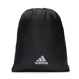 adidas Gympapåse adidas Run Gymbag HF6970 Black/Silvmt/Silvmt