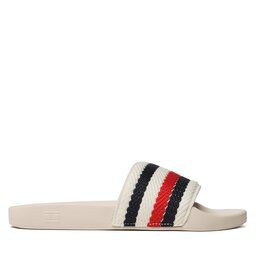 

Шльопанці Tommy Hilfiger Essential Pool Slide FW0FW07151 Feather White AF4, Écru