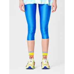 

Високі жіночі шкарпетки Happy Socks GRE13-2200 Жовтий