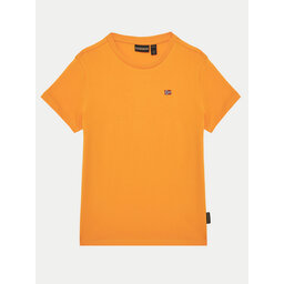 Napapijri Napapijri Majica Salis SS 2 NP0A4GEHA701 S Oranžna Regular Fit