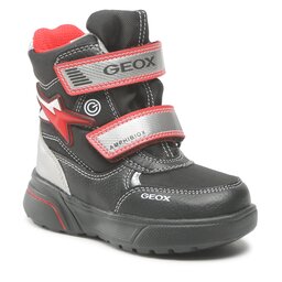 Geox Snehule Geox J Sveggen B. B Abx C J267UC 0FUFE C0048 M Black/Red