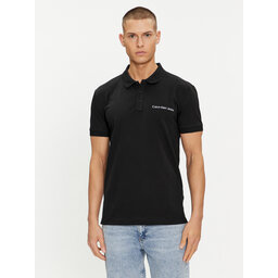 Calvin Klein Jeans Calvin Klein Jeans Poloshirt Institutional J30J325495 Schwarz Regular Fit