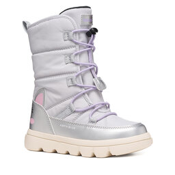 Geox Schneeschuhe Geox J Willaboom Girl B Abx J66HWA 0FUNF C1239 S Hellgrau