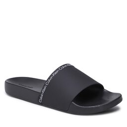 Calvin Klein Mules / sandales de bain Calvin Klein Pool Slide Rubber HM0HM00981 Ck Black BEK