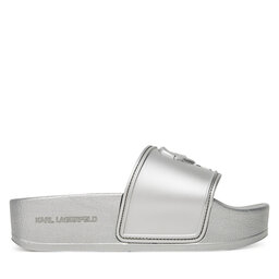 KARL LAGERFELD Papucs KARL LAGERFELD Kondo Maxi KL80819M Ezüst