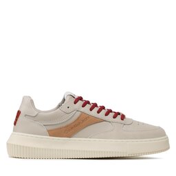 

Снікерcи Calvin Klein Jeans Chunky Cupsole Gel Backtab Fluo YM0YM00673 Eggshell/Ancient White, Бежевий