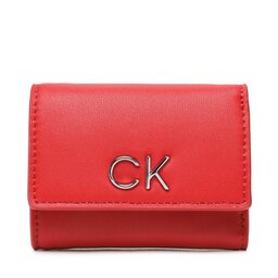 Calvin Klein Малък дамски портфейл Calvin Klein Re-Lock Trifold Xxs K60K609141 XA9