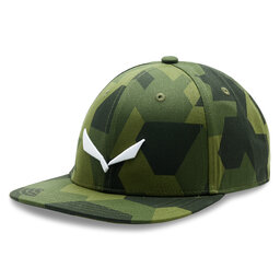 Salewa Шапка с козирка Salewa 00-0000026482 Green Camou 5521