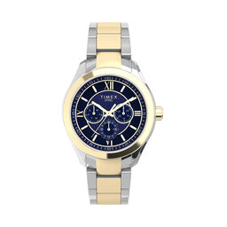 Timex Zegarek Timex Dress TW2V95500 Srebrny