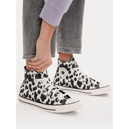 Converse Кеди Converse Chuck Taylor All Star Cow Print A17919C Білий
