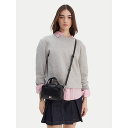 Tommy Jeans Handtasche Tommy Jeans Tjw City Trunk Crossover AW0AW18084 Schwarz