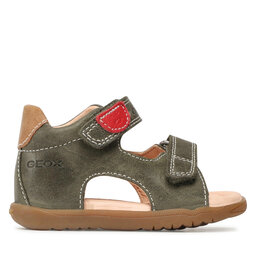 Geox Sandały Geox B S.Macchia B. B B254VB 000CL C3014 Zielony
