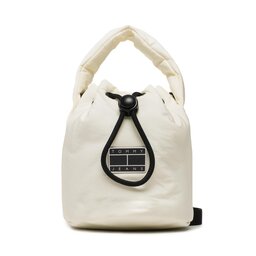 Tommy Jeans Borsetta Tommy Jeans Tjw Hype Conscious Bucket Bag AW0AW14142 Écru