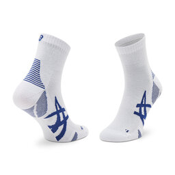 

Набір з 2 пар високих шкарпеток unisex Asics Cushion Quarter 3013A800 Brilliant White/Asics Blue 100, Білий