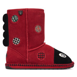 EMU Australia Schneeschuhe EMU Australia Lenny Ladybug K13325 Rot