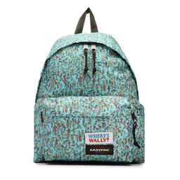 Eastpak Batoh Eastpak Padded Pak'r EK000620 Wally Pattern Blue 2E3