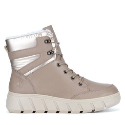 Rieker Schnürschuhe Rieker Y3504-20 Beige