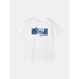 Mayoral Mayoral Camiseta 3025 Blanco Regular Fit