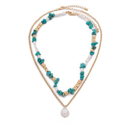 Aldo Set 2 coliere Aldo Ulienad 13994746 Turcoaz