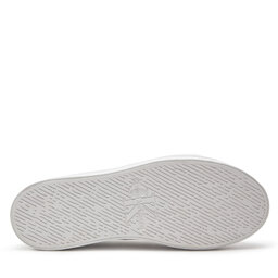 

Снікерcи Calvin Klein Jeans Bold Vulc Flatf Lace Lth Met YW0YW01393 Bright White/Black 01W, Білий