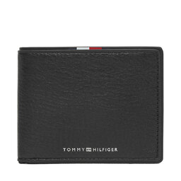 Tommy Hilfiger Гаманець Tommy Hilfiger Th Corp Mini Cc Wallet AM0AM13739 Чорний