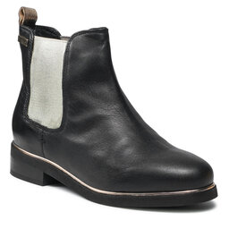 Les Tropeziennes Kotníková obuv s elastickým prvkem Les Tropeziennes Micky 40110 Black/Gold