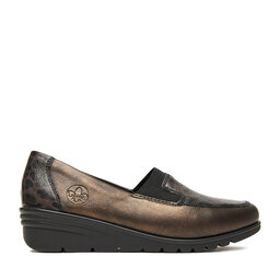 Rieker Pantofi Rieker L5351-90 Auriu