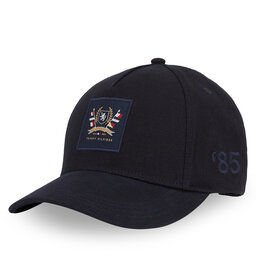 Tommy Hilfiger Шапка с козирка Tommy Hilfiger Th Seasonal Preppy Logo Cap AM0AM13161 Тъмносин
