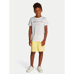 Tommy Hilfiger Tommy Hilfiger T-Shirt Multiflag KB0KB09532 S Weiß Regular Fit
